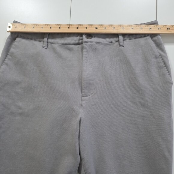PAIGE Elmwood Jogger Pants Mens 34 Shark Fin Grey Pockets Stretch Transcend Knit - Picture 4 of 16